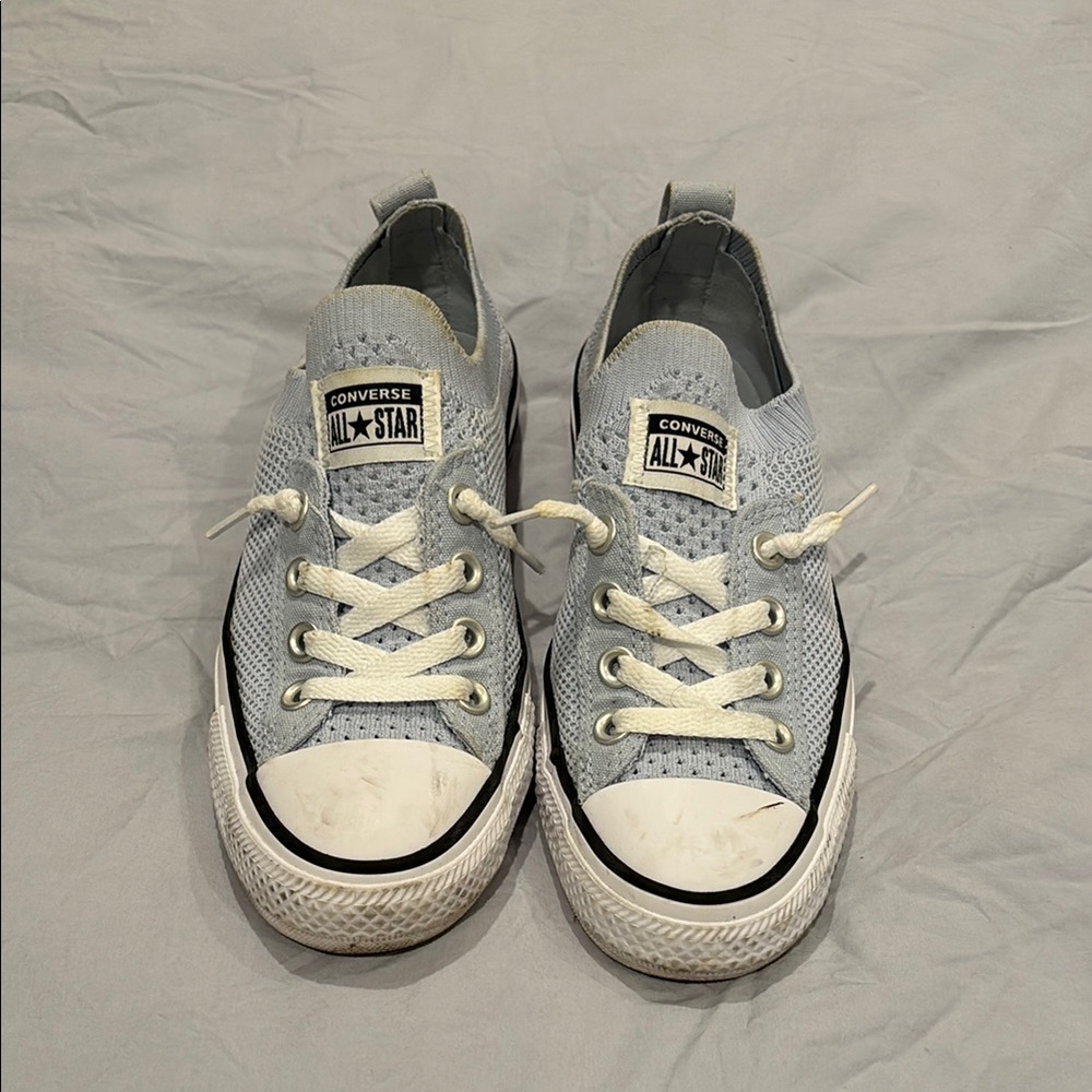 Converse women’s light blue All Star Sneakers